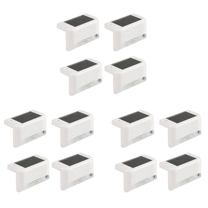 Solar Wall Light Fence Lamp - ABVG-12 Adet LED Güneş Enerjili Yol