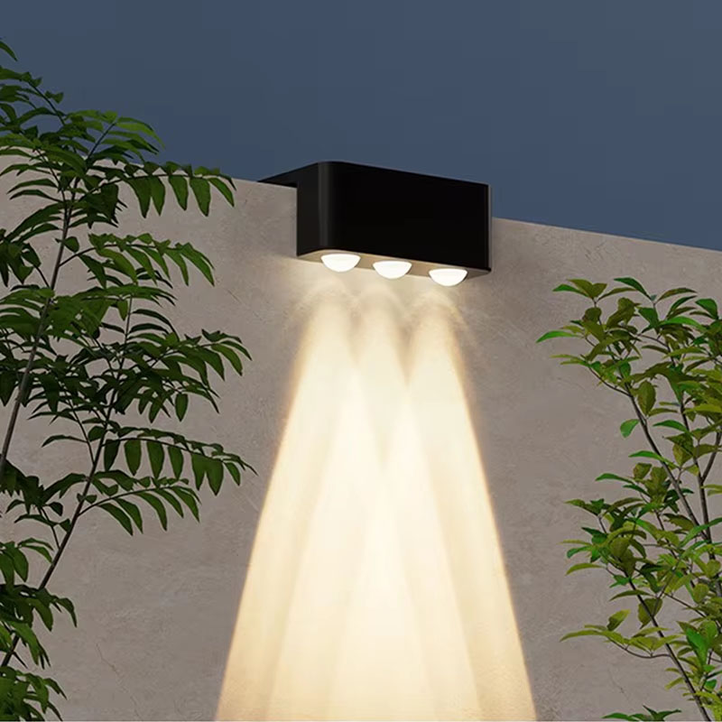 Solar Wall Light Fence Lamp - 1/2/4 adet güneş enerjili duvar lambası