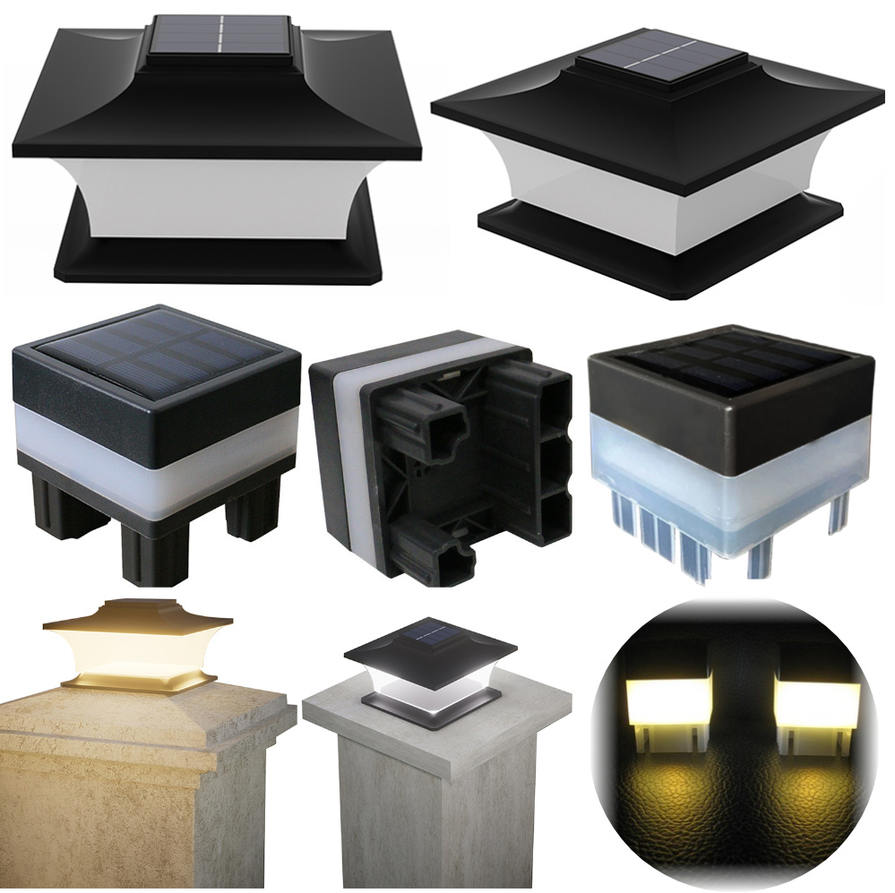 Solar Post Cap Light 4X4 - Güneş Enerjili Direk Başlığı Lambası LED