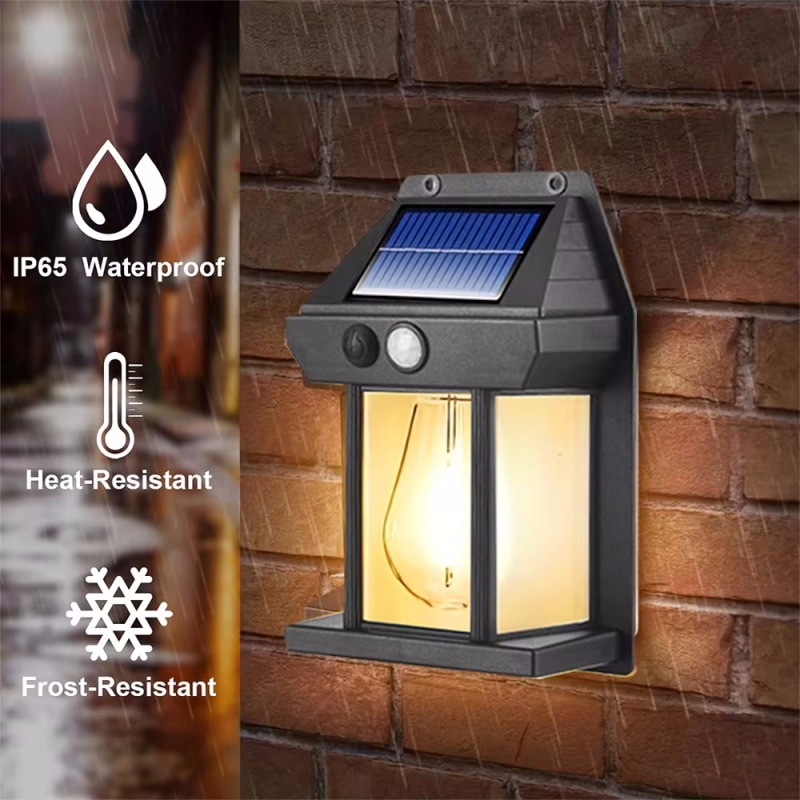 Solar Wall Light Fence Lamp - Güneş duvar lambası dış mekan su