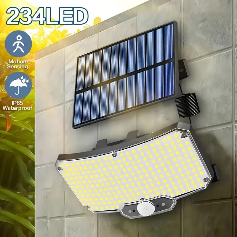 Solar Garden Light Outdoor Waterproof - 234LED Güneş Enerjili Dış Mekan Işıkları