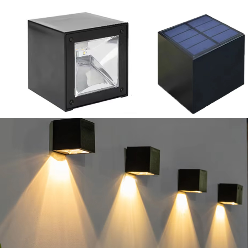 Solar Wall Light Fence Lamp - Dış Mekan Güneş Enerjili Duvar Işıkları