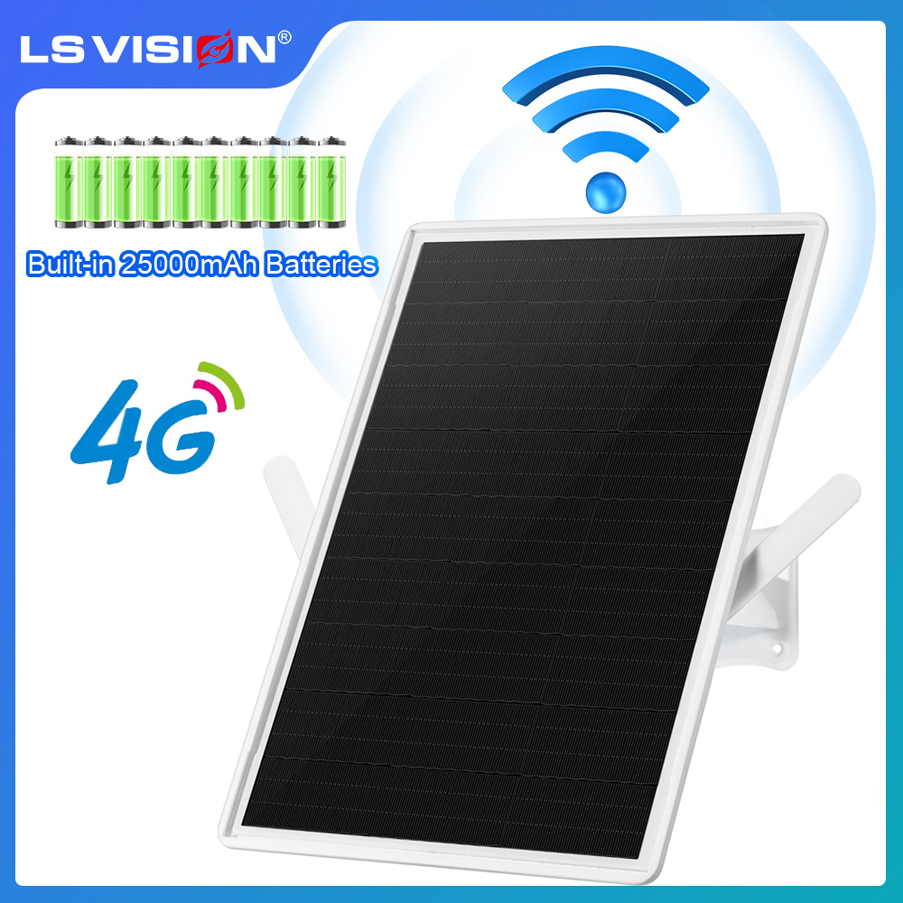Solar Security Camera Light - LS VISION 4G LTE Güneş Yönlendirici