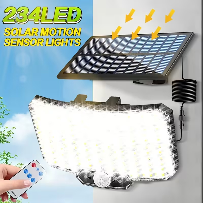 Solar Security Camera Light - Güneş Enerjili Dış Mekan Lambaları 100/234LED