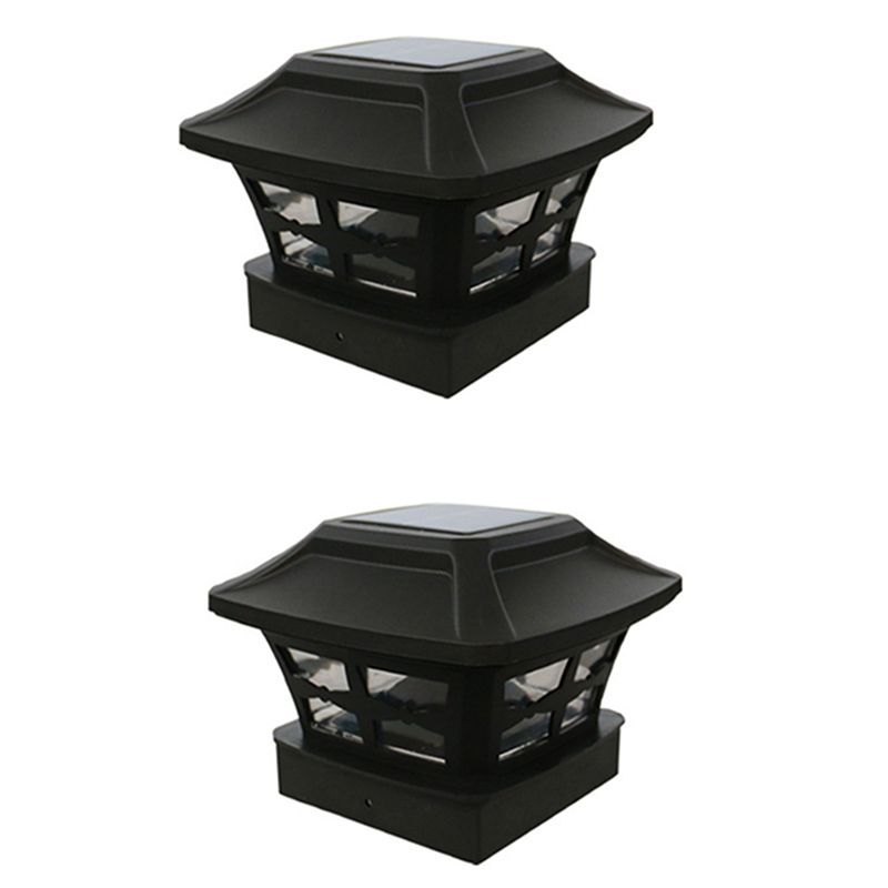 Solar Post Cap Light 4X4 - ABVT-2X Güneş Enerjili Direk Üstü Aydınlatma