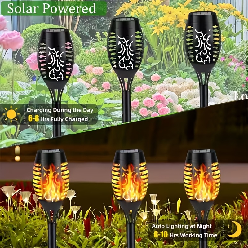 1-8 Paket Güneş Enerjili Işıkl - Solar Pathway Lights 8 Pack incelemesi ve fiyatı