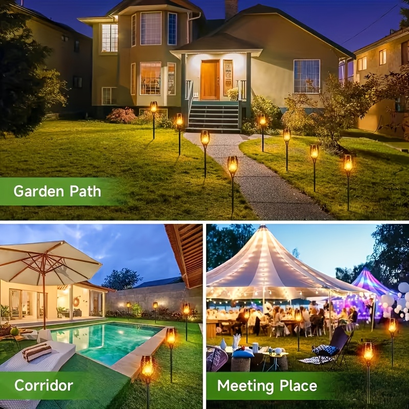 1-8 Paket Güneş Enerjili Işıkl - Solar Pathway Lights 8 Pack incelemesi ve fiyatı