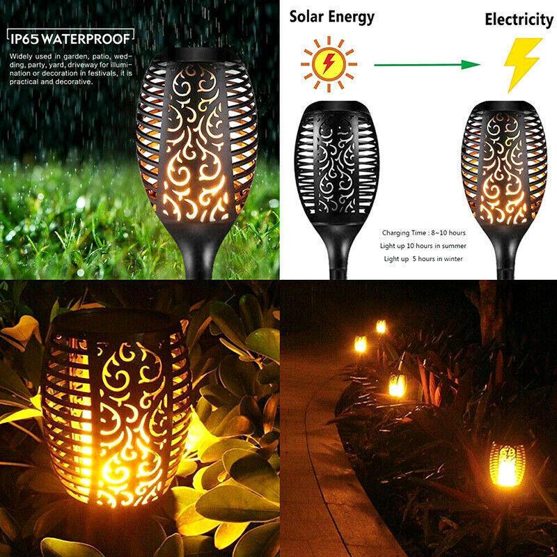 1-8 Paket Güneş Enerjili Işıkl - Solar Pathway Lights 8 Pack incelemesi ve fiyatı