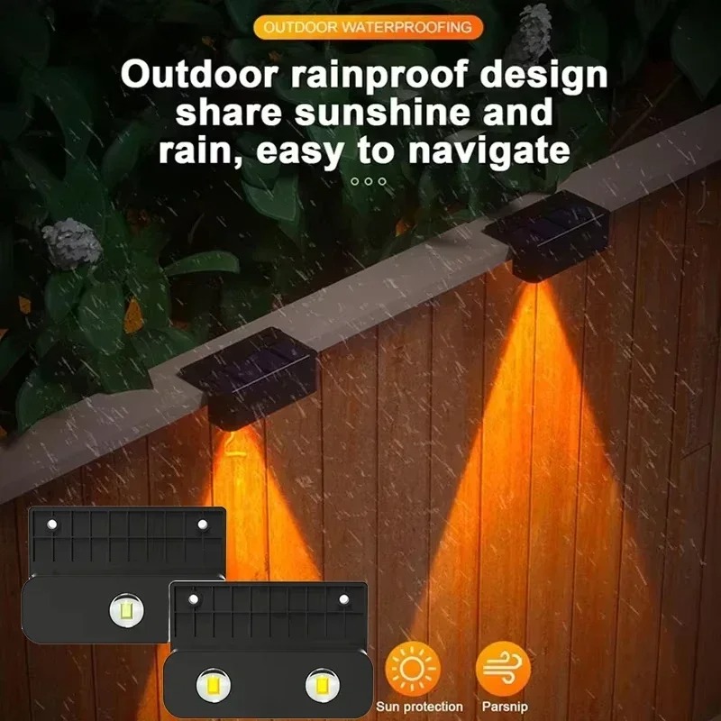 1/2/4 adet güneş enerjili duva - Solar Wall Light Fence Lamp incelemesi ve fiyatı
