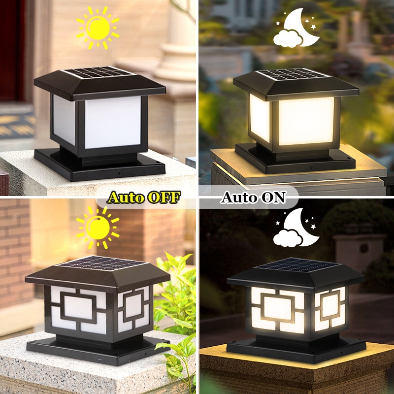 LED Güneş Enerjili Direk Başlı - Solar Post Cap Light 4X4 incelemesi ve fiyatı