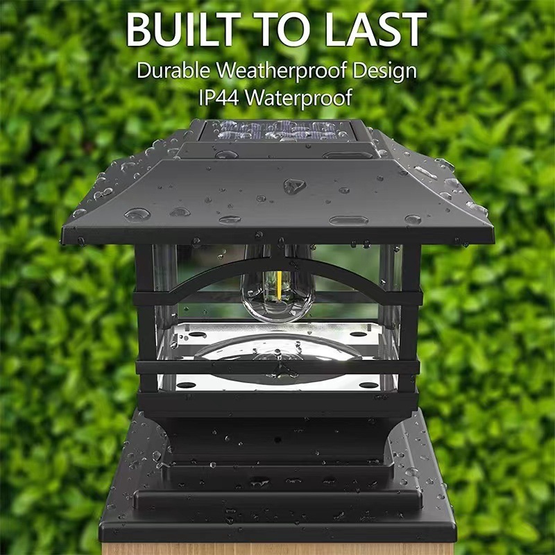 Güneş Enerjili Direk Başlığı L - Solar Post Cap Light 4X4 incelemesi ve fiyatı
