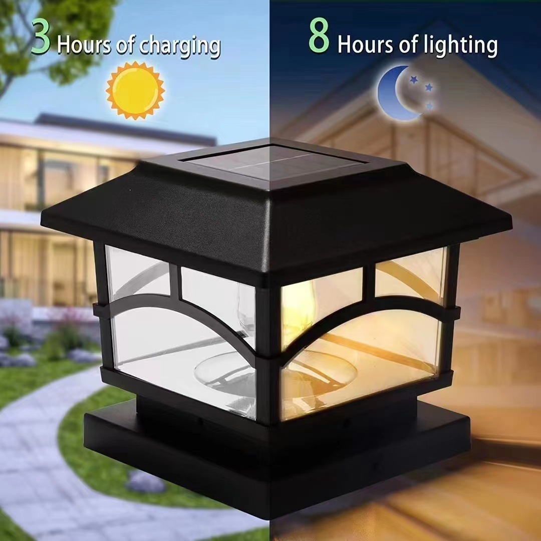 Güneş Enerjili Direk Başlığı L - Solar Post Cap Light 4X4 incelemesi ve fiyatı