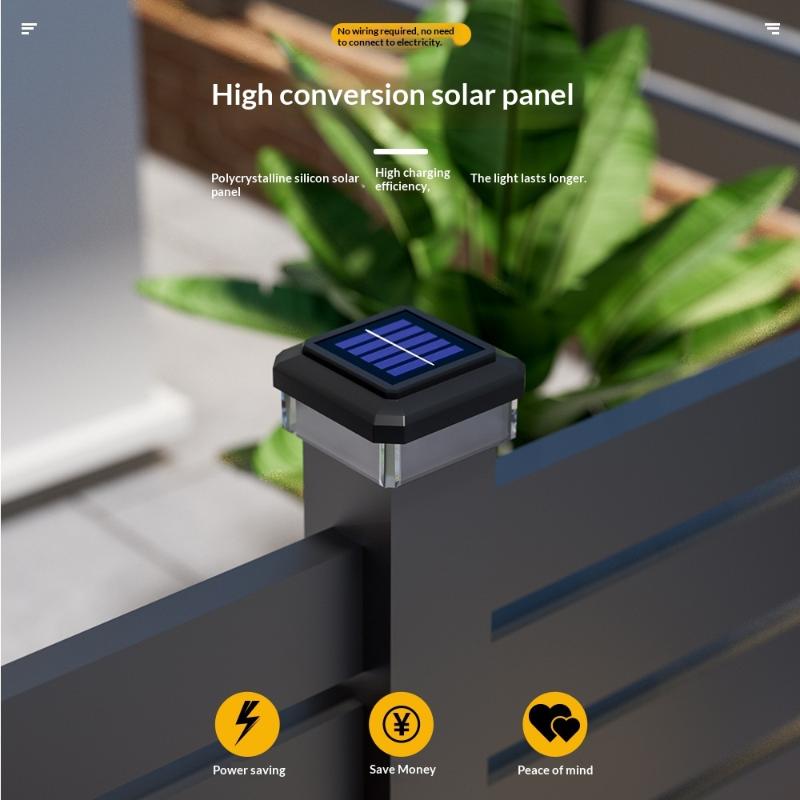1 Adet IP65 Su Geçirmez Güneş  - Solar Post Cap Light 4X4 incelemesi ve fiyatı