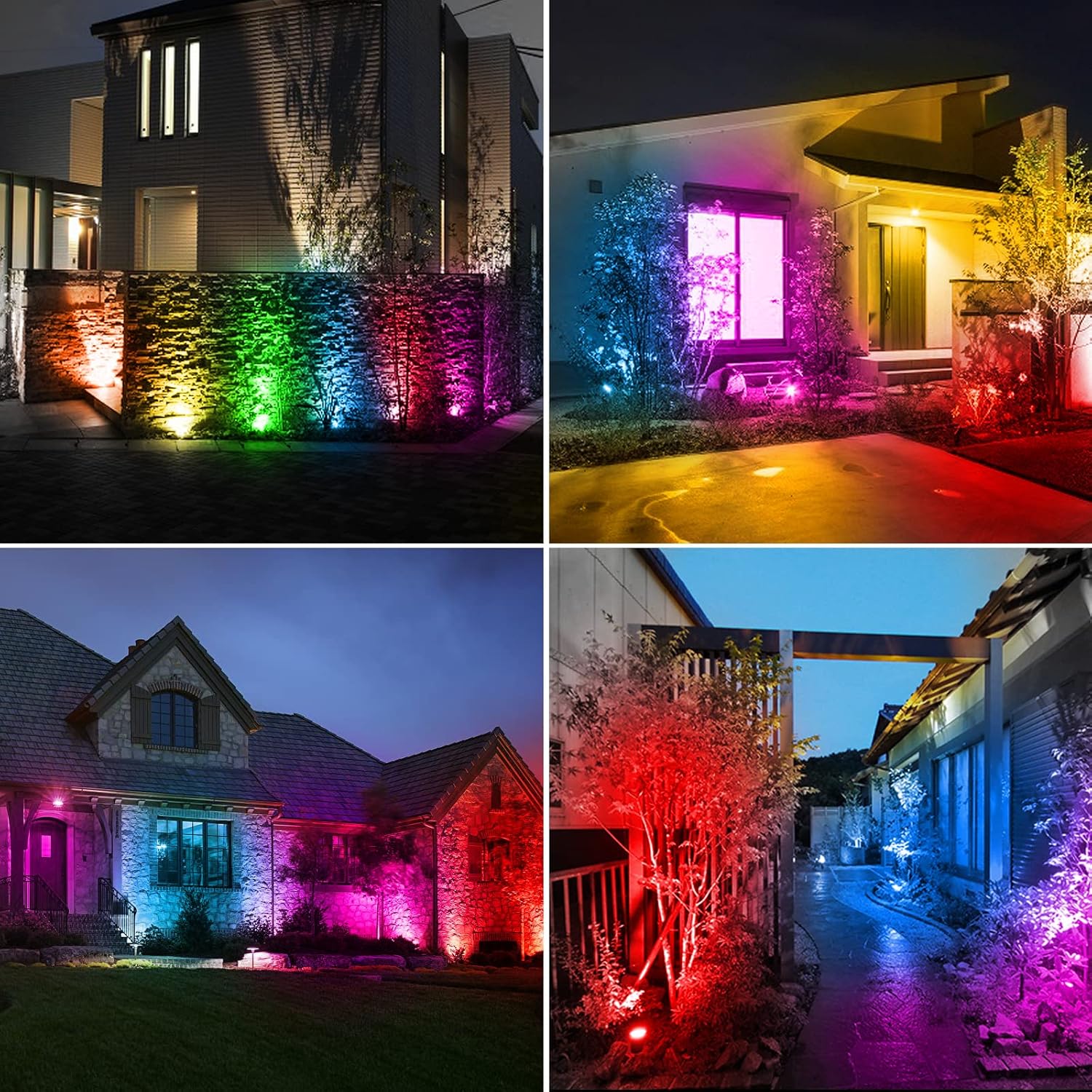 1/2/4/6 LEDS RGB güneş spot ış - Solar Garden Spotlight Rgb incelemesi ve fiyatı