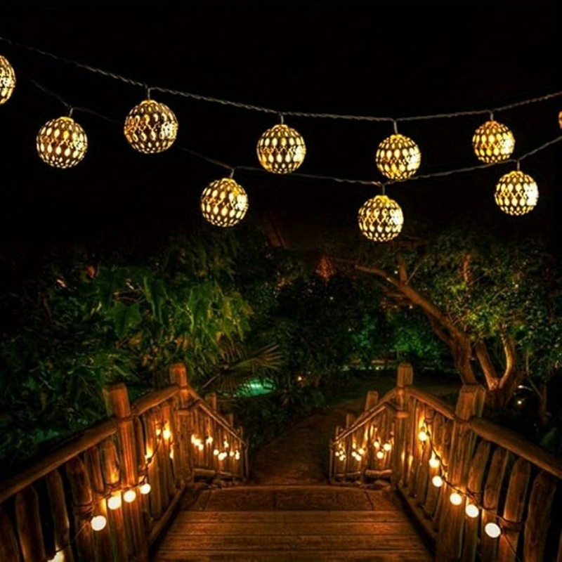 50/30/20 LED Fas Topu Güneş Di - Solar String Lights Outdoor 20M incelemesi ve fiyatı