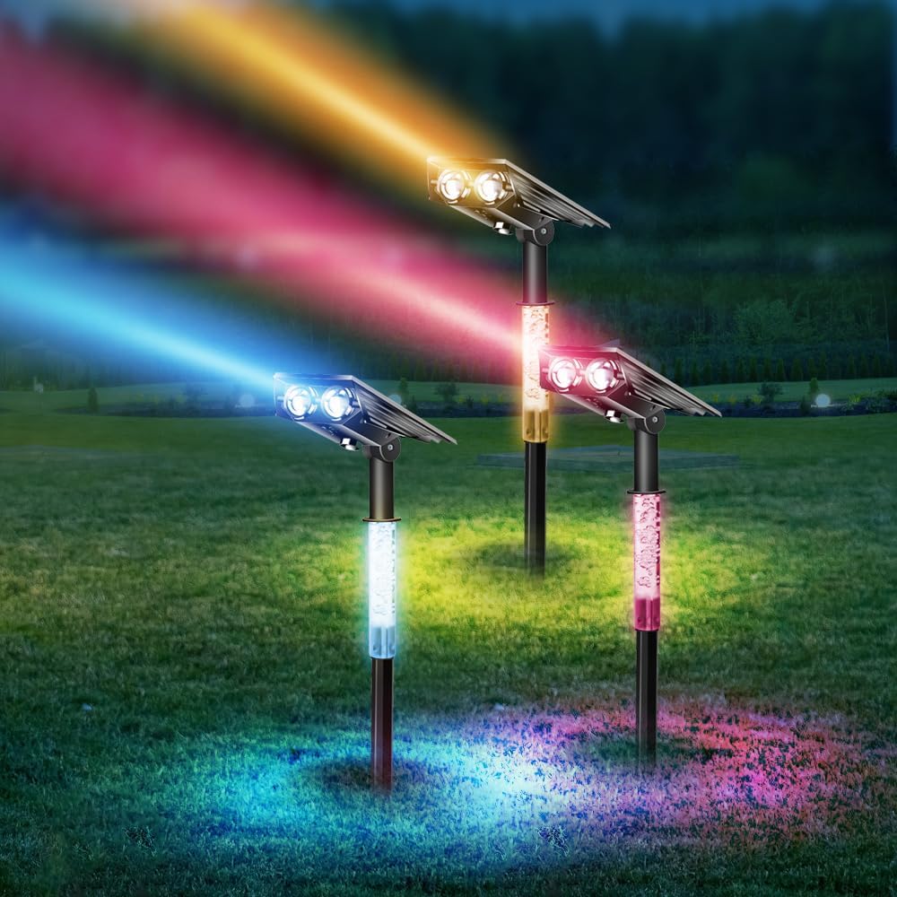 Güneş Enerjili Bahçe Çim Lamba - Solar Garden Spotlight Rgb incelemesi ve fiyatı