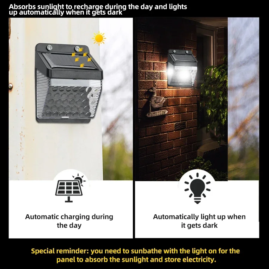 LED Güneş Işığı PIR Hareket Se - Solar Garden Light Outdoor Waterproof incelemesi ve fiyatı