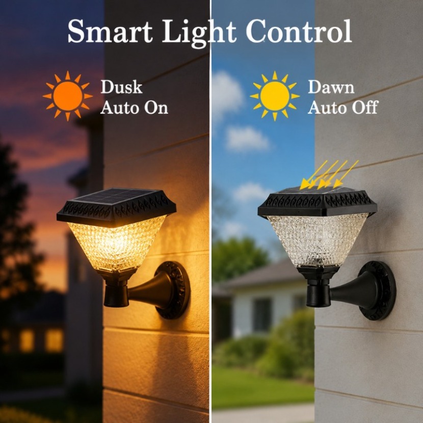 Dış Mekan Güneş Enerjili Duvar - Solar Garden Light Dusk To Dawn incelemesi ve fiyatı