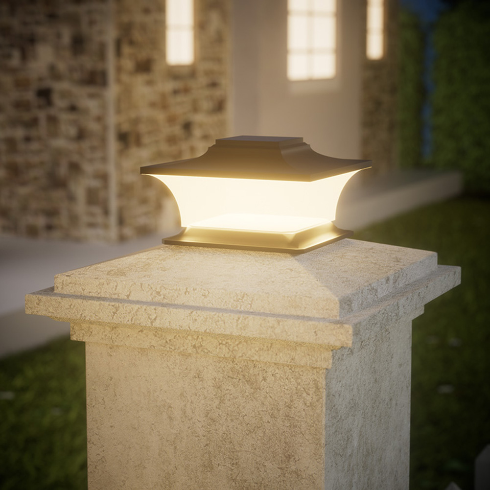 Güneş Enerjili Direk Başlığı L - Solar Post Cap Light 4X4 incelemesi ve fiyatı