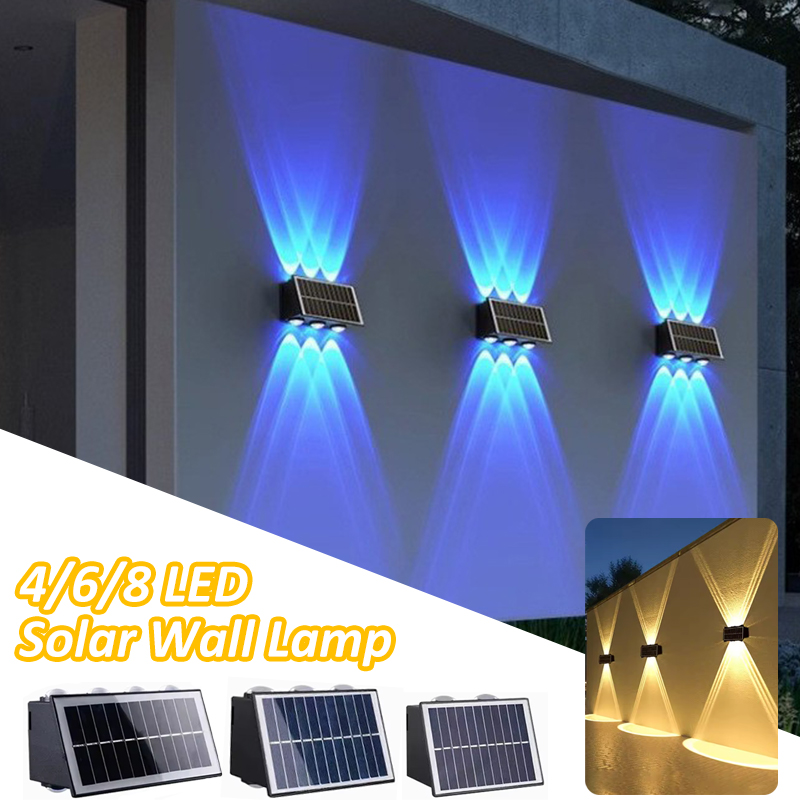 Dış Güneş Çit Işıkları için Gü - Solar Wall Light Fence Lamp incelemesi ve fiyatı