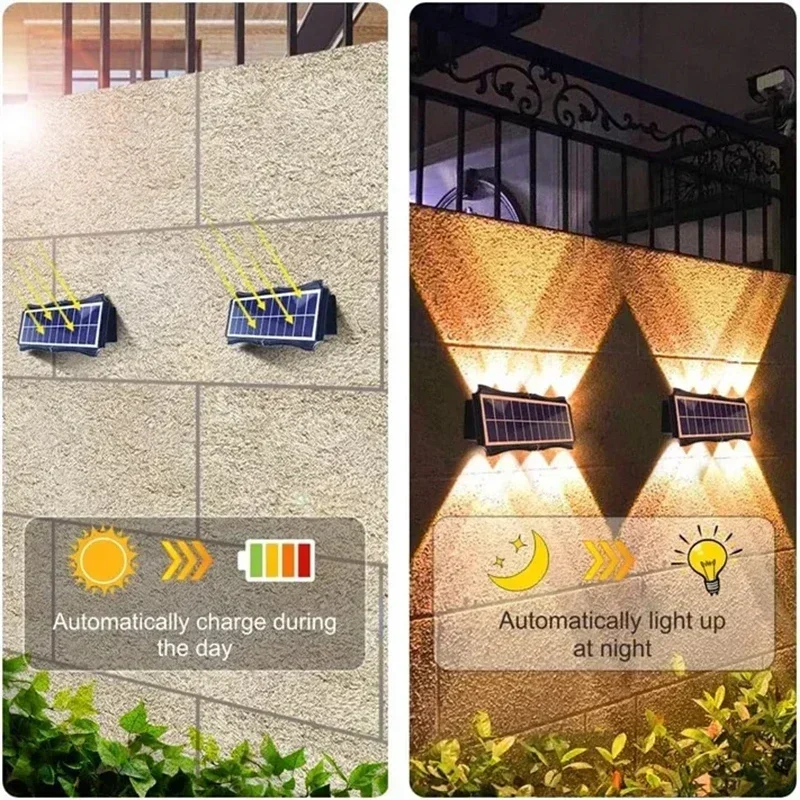 Dış Güneş Çit Işıkları için Gü - Solar Wall Light Fence Lamp incelemesi ve fiyatı