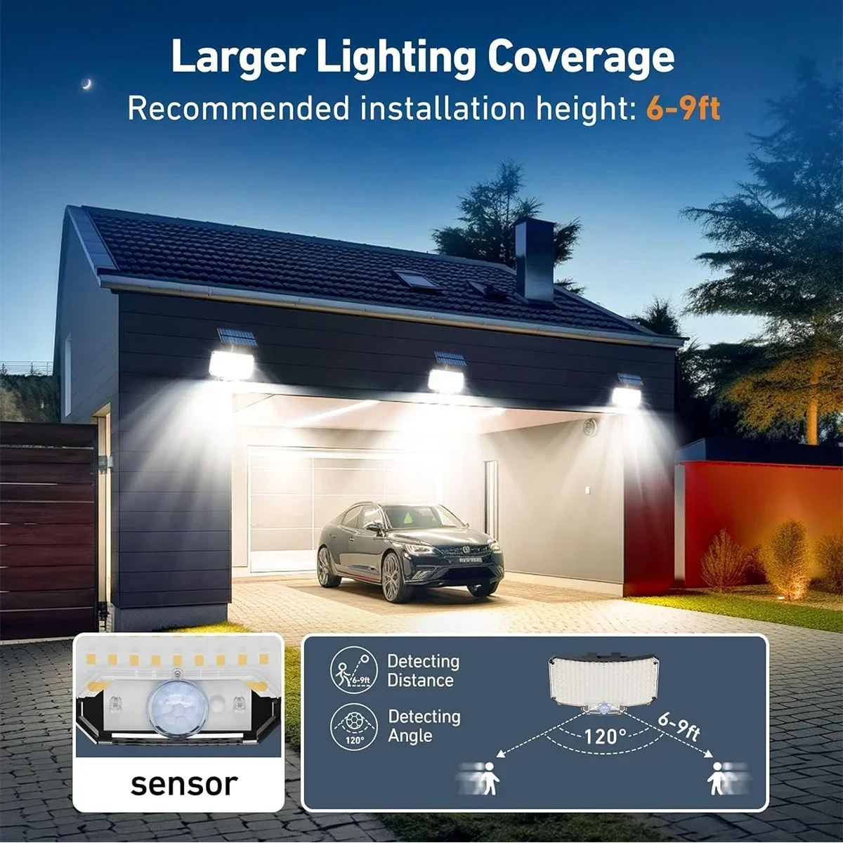 234LED Güneş Enerjili Dış Meka - Solar Garden Light Outdoor Waterproof incelemesi ve fiyatı