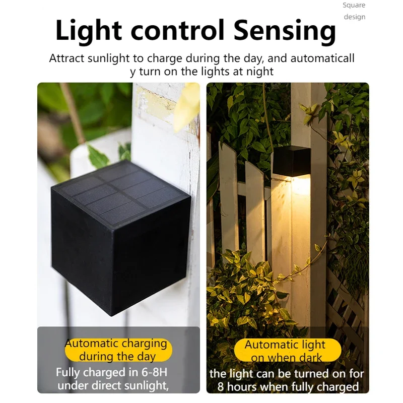 Dış Mekan Güneş Enerjili Duvar - Solar Wall Light Fence Lamp incelemesi ve fiyatı