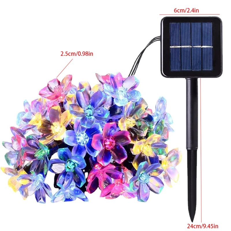 1 adet 5/7/12/22M Güneş Dize S - Solar String Lights Outdoor 20M incelemesi ve fiyatı