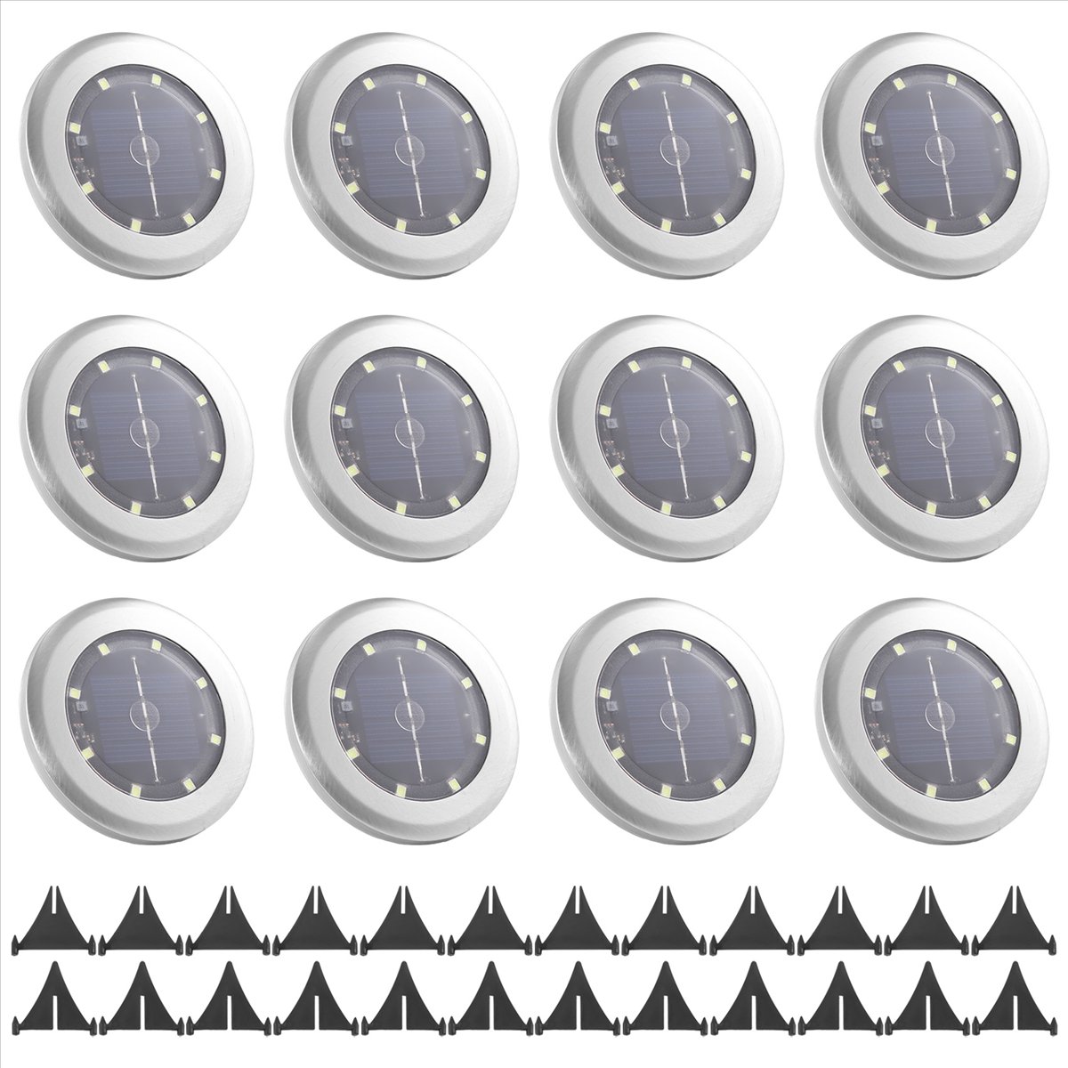 A14E 12'li Paket Güneş Enerjil - Solar Pathway Lights 8 Pack incelemesi ve fiyatı