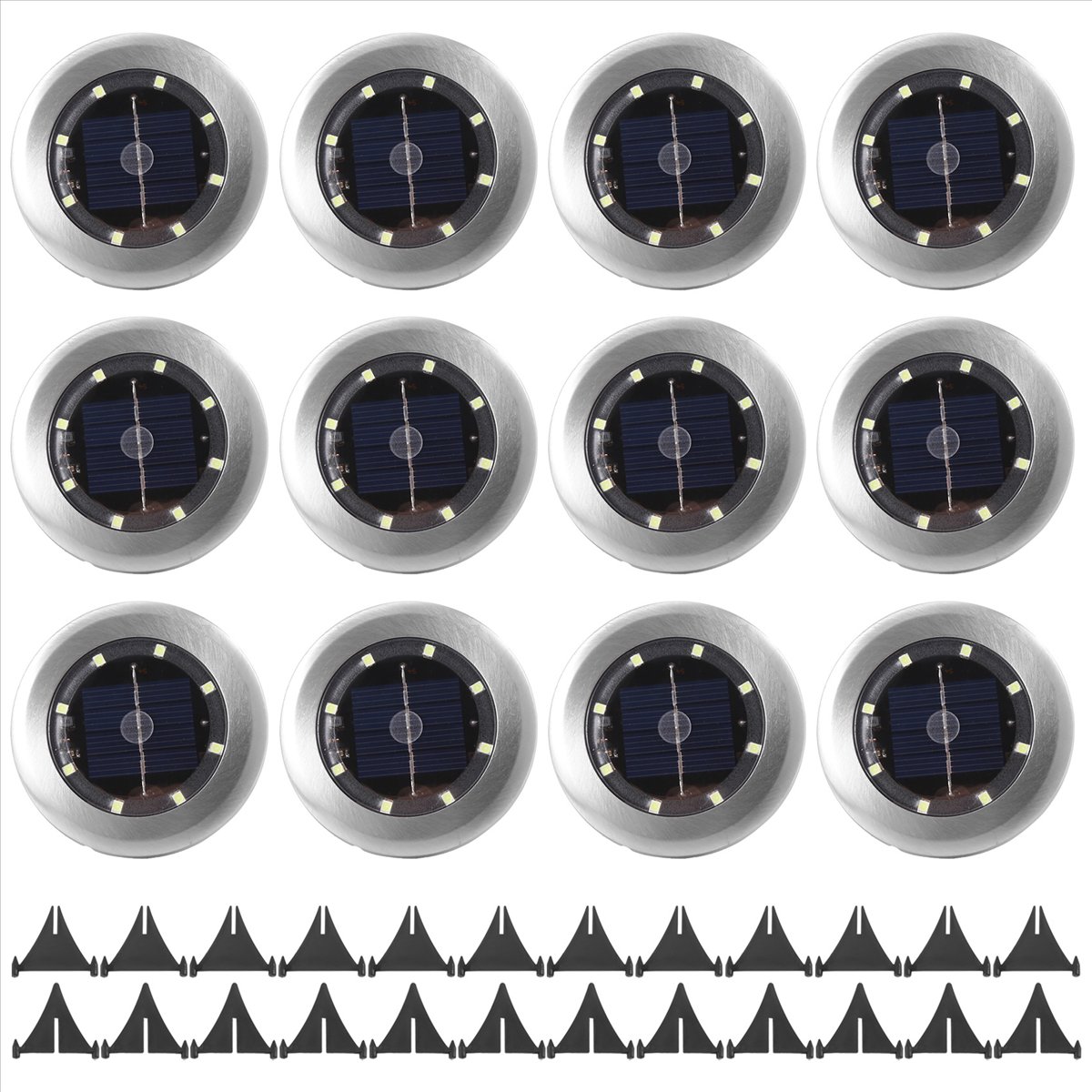 A14E 12'li Paket Güneş Enerjil - Solar Pathway Lights 8 Pack incelemesi ve fiyatı