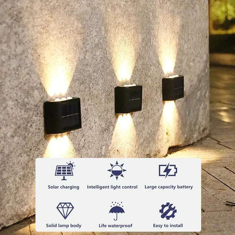 COB Güneş Enerjili Duvar Lamba - Solar Garden Light Outdoor Waterproof incelemesi ve fiyatı