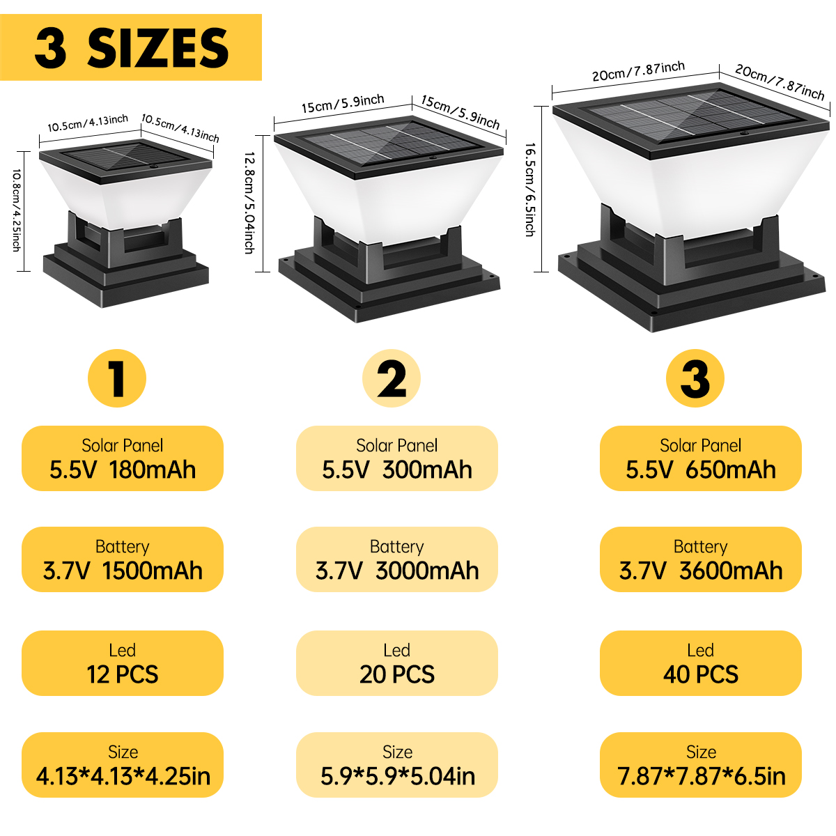 Stigma Lamba Işığı Güneş Enerj - Solar Post Cap Light 4X4 incelemesi ve fiyatı