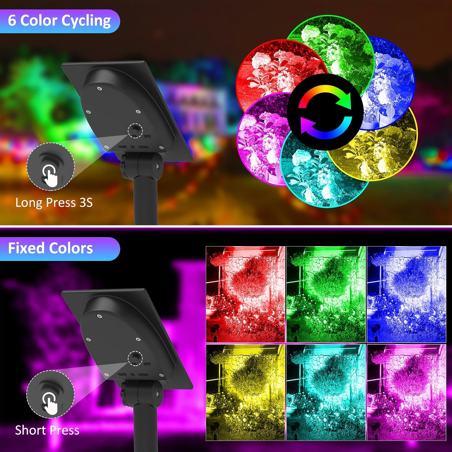 RGB Güneş Enerjili Spot Işık I - Solar Garden Spotlight Rgb incelemesi ve fiyatı