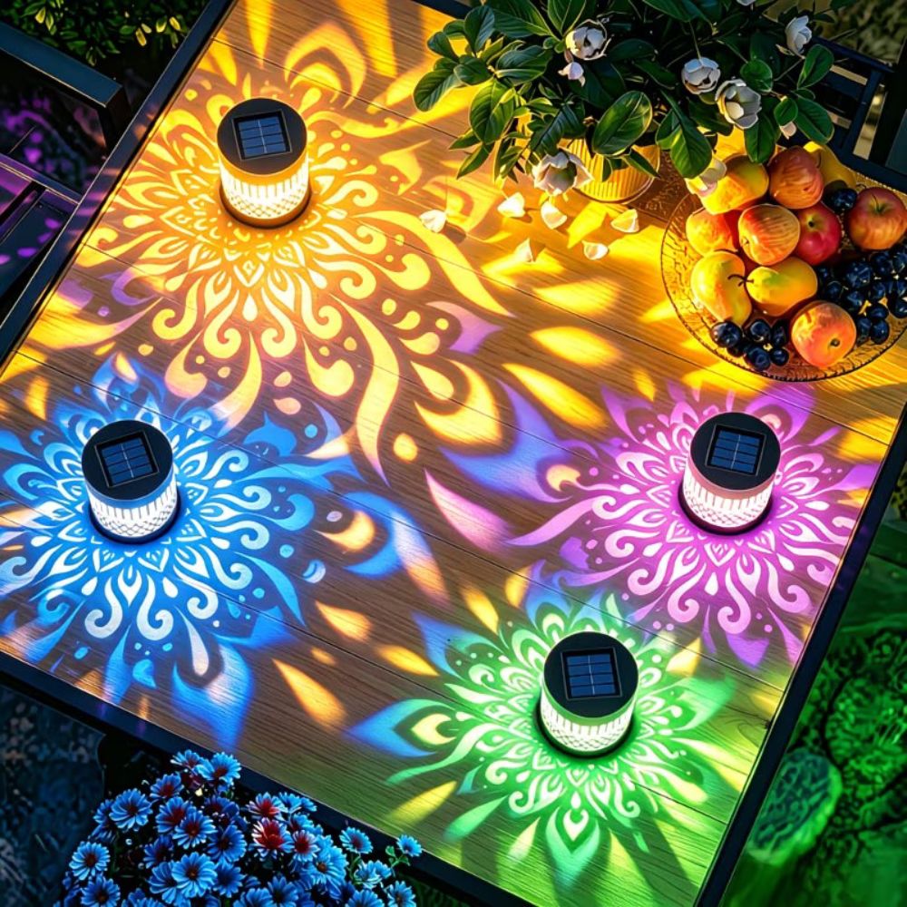 Ayçiçeği Mandala Güneş Enerjil - Solar Wall Light Fence Lamp incelemesi ve fiyatı