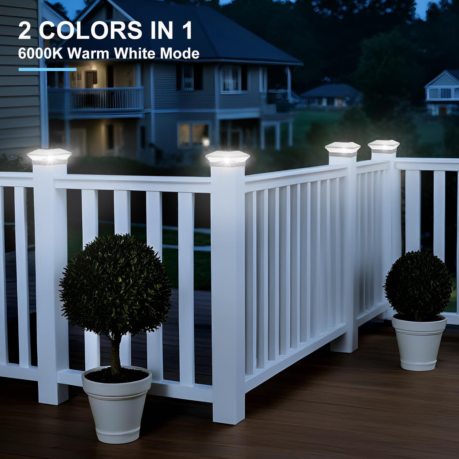 1/2 adet güneş enerjili direk  - Solar Post Cap Light 4X4 incelemesi ve fiyatı