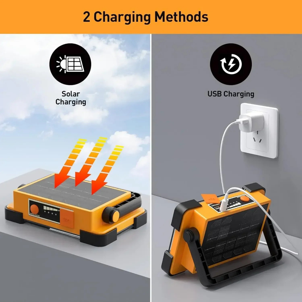 144LED 10000LM Şarj Edilebilir - Solar Lantern Camping Collapsible incelemesi ve fiyatı