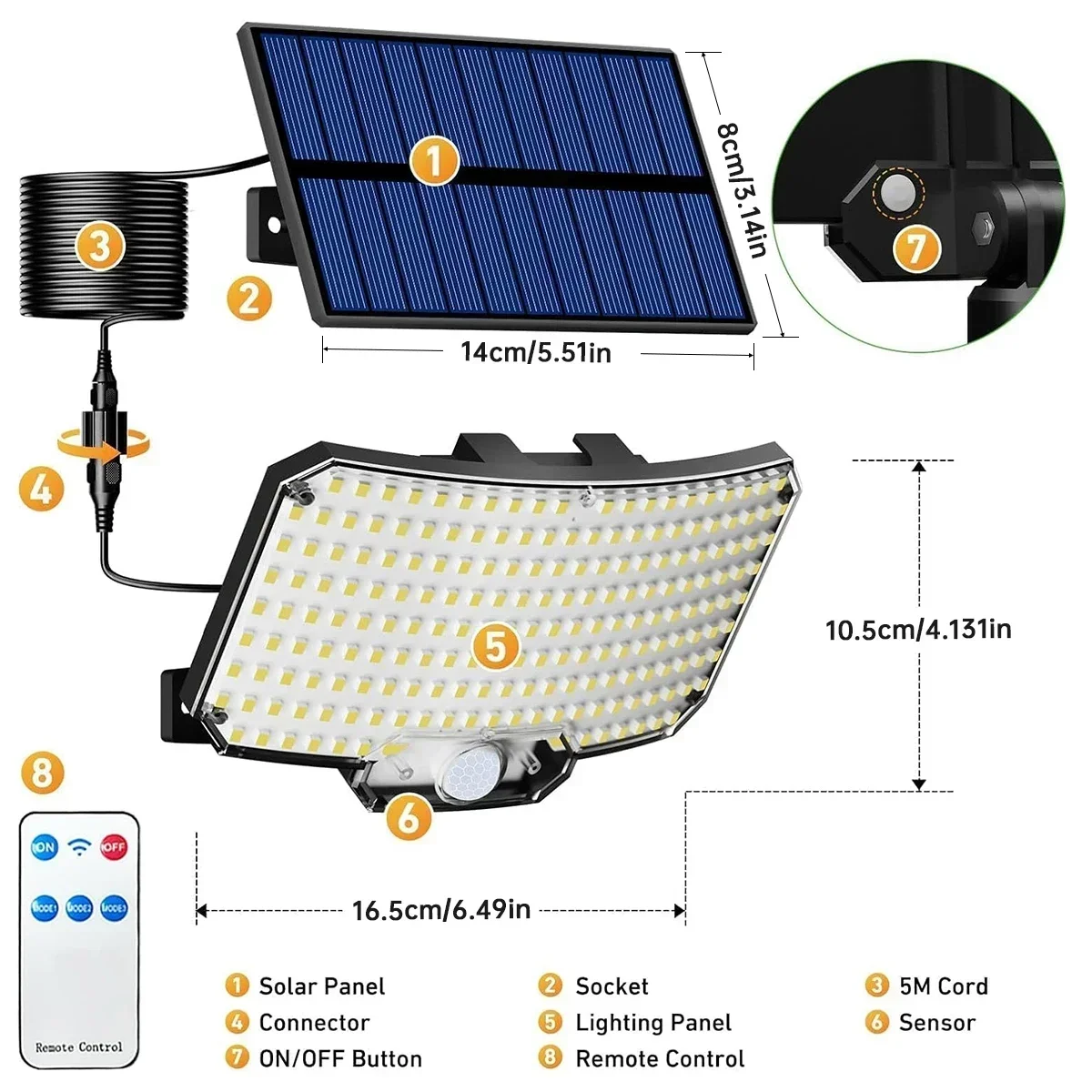 Güneş Enerjili Dış Mekan Lamba - Solar Security Camera Light incelemesi ve fiyatı