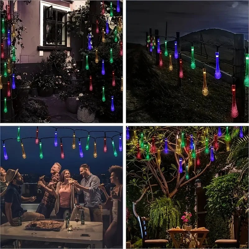 Dış Mekan Güneş Enerjili Yağmu - Solar String Lights Outdoor 20M incelemesi ve fiyatı