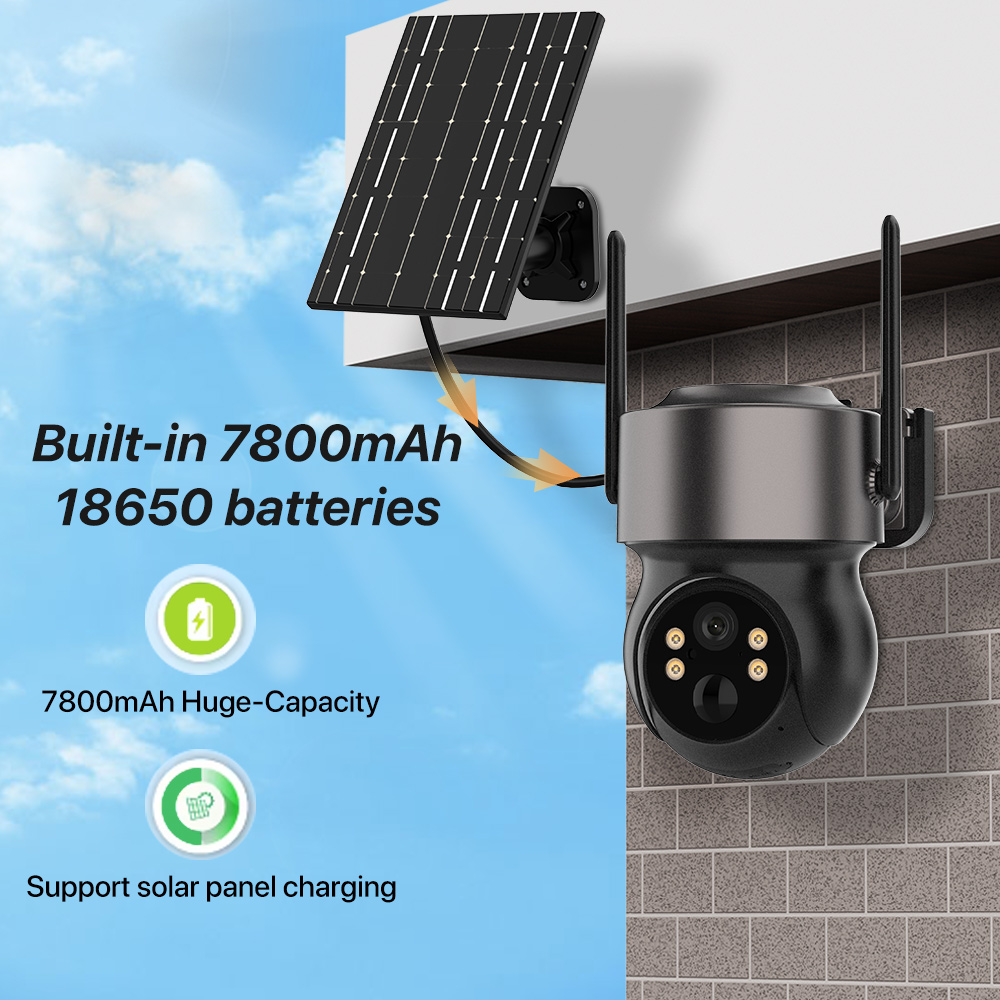 4MP 4G SIM Güneş Enerjili Pil  - Solar Security Camera Light incelemesi ve fiyatı