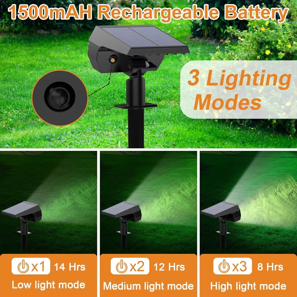 52 LED Güneş Enerjili Spot Işı - Solar Garden Spotlight Rgb incelemesi ve fiyatı