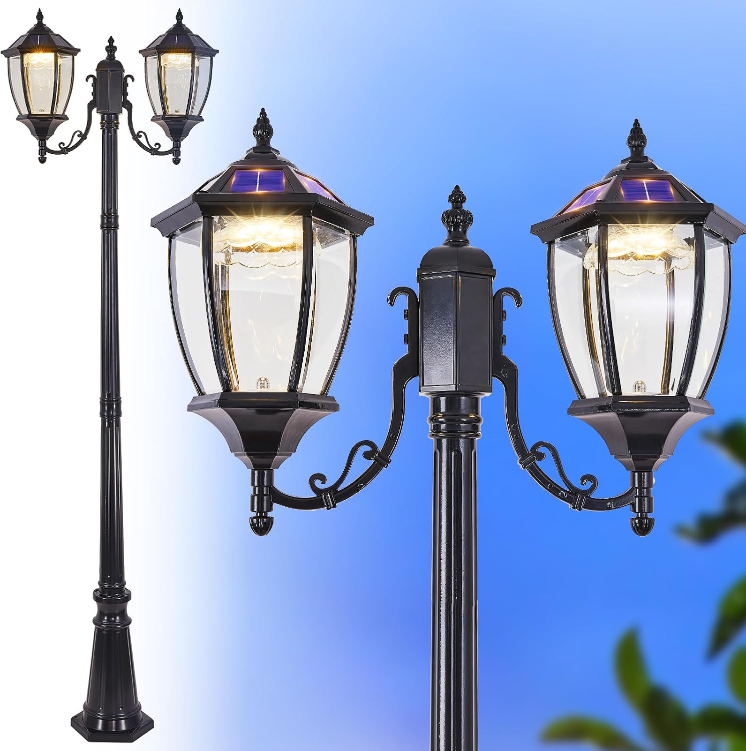 Dış Mekan Güneş Enerjili Direk - Solar Garden Light Dusk To Dawn incelemesi ve fiyatı