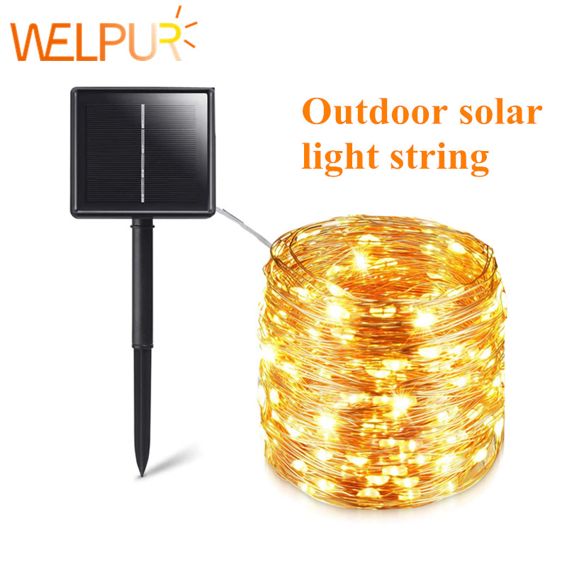 Güneş dize peri ışıkları 12m 1 - Solar String Lights Outdoor 20M incelemesi ve fiyatı