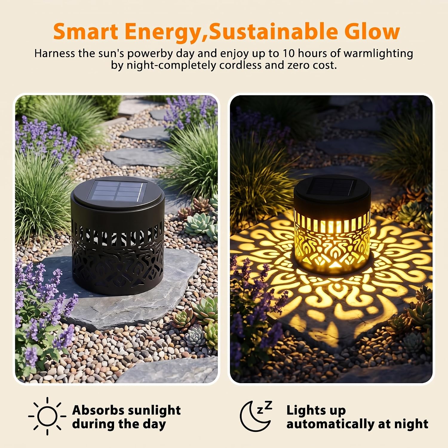 LED Güneş Enerjili Mandala Duv - Solar Wall Light Fence Lamp incelemesi ve fiyatı