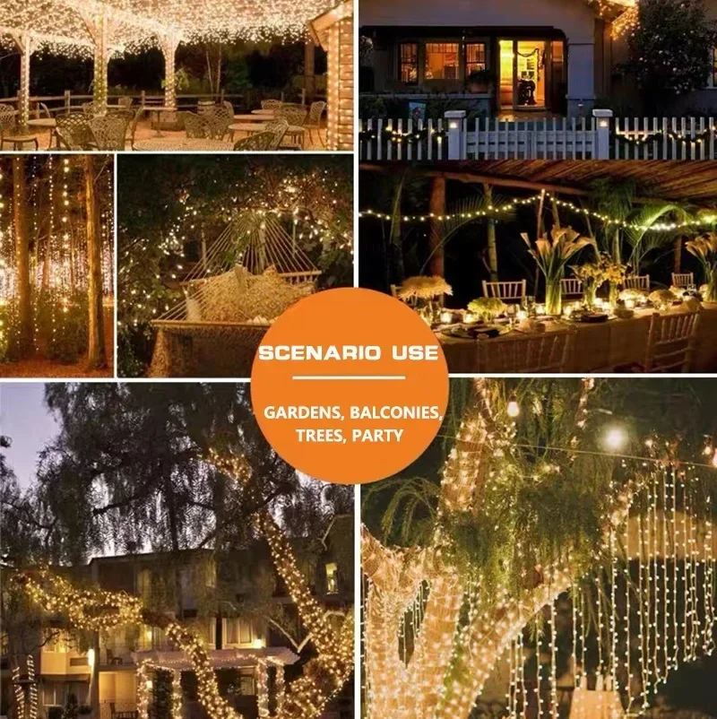 1 2 3 4 5 Paket Güneş Enerjili - Solar String Lights Outdoor 20M incelemesi ve fiyatı