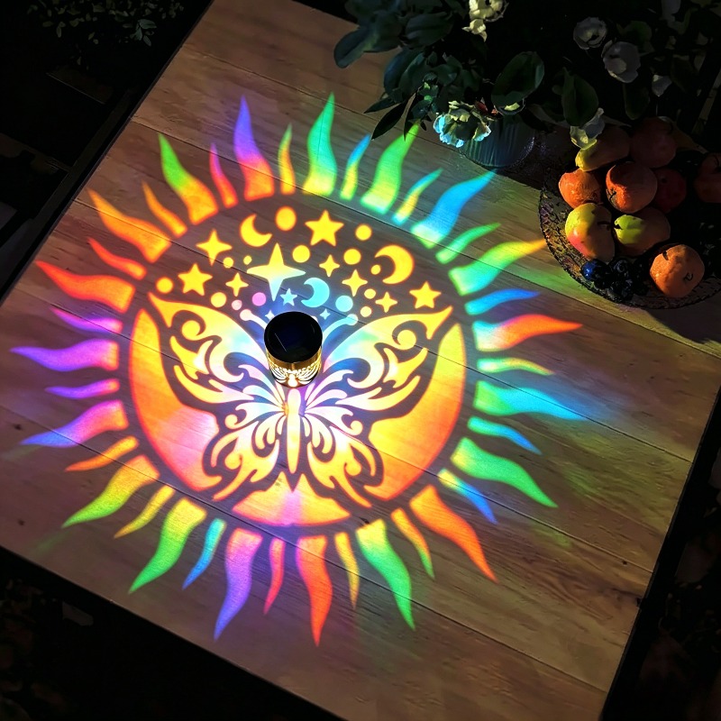 Güneş Mandala Kelebek Projektö - Solar Wall Light Fence Lamp incelemesi ve fiyatı