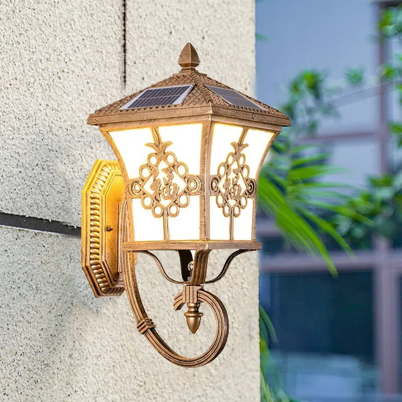 Dış Mekan Avrupa Tarzı Güneş E - Solar Garden Light Outdoor Waterproof incelemesi ve fiyatı