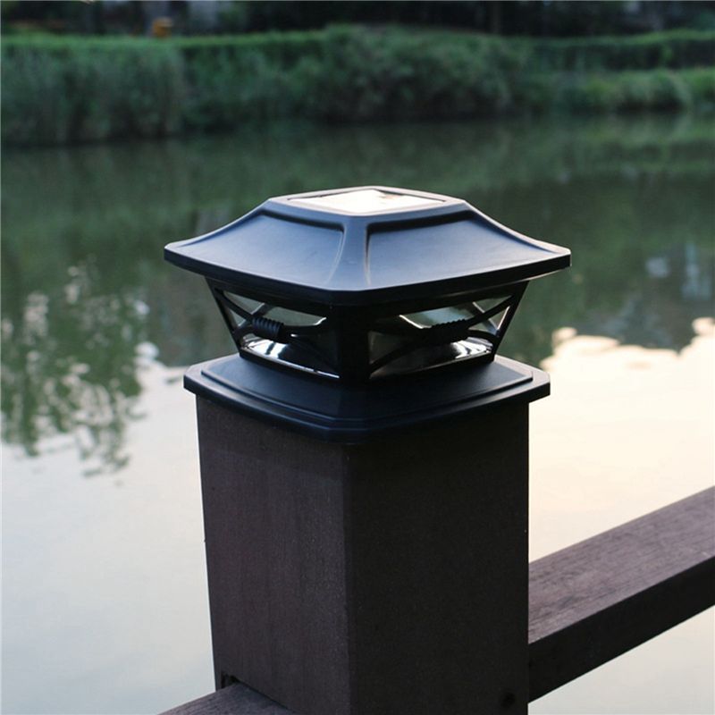 ABVT-2X Güneş Enerjili Direk Ü - Solar Post Cap Light 4X4 incelemesi ve fiyatı