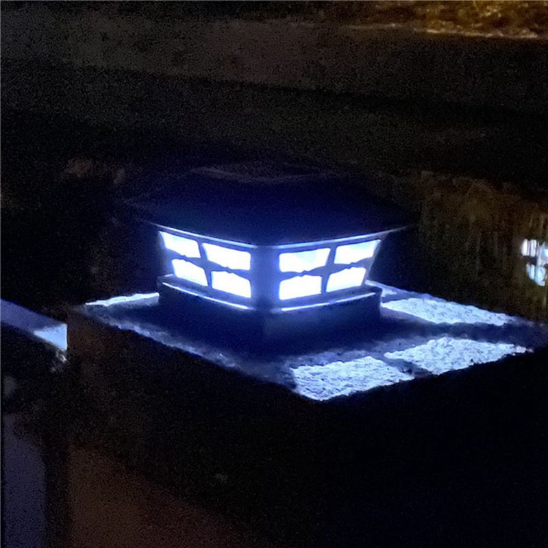 ABVT-2X Güneş Enerjili Direk Ü - Solar Post Cap Light 4X4 incelemesi ve fiyatı