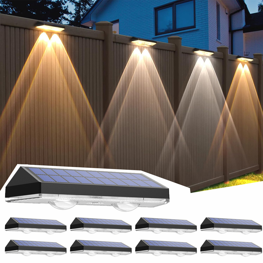 Solar lamba yolu güverte duvar - Solar Wall Light Fence Lamp incelemesi ve fiyatı