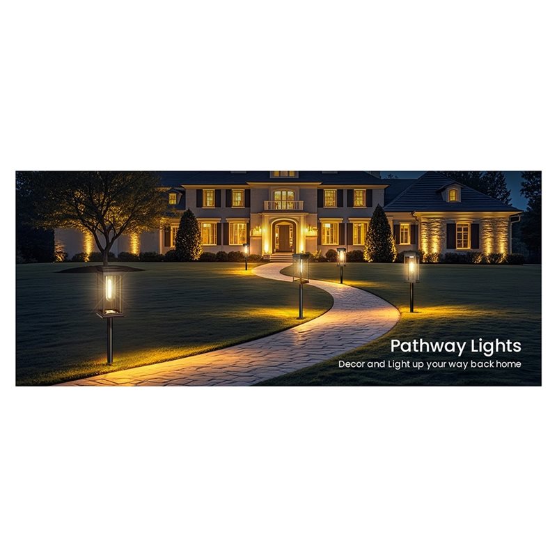 Hot SV-Outdoor LED Kare Güneş  - Solar Pathway Lights 8 Pack incelemesi ve fiyatı